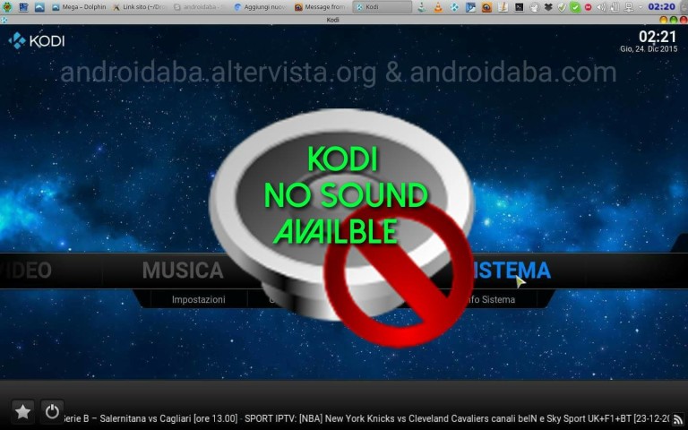 Problemi di audio su Kodi? La soluzione è a portata di click