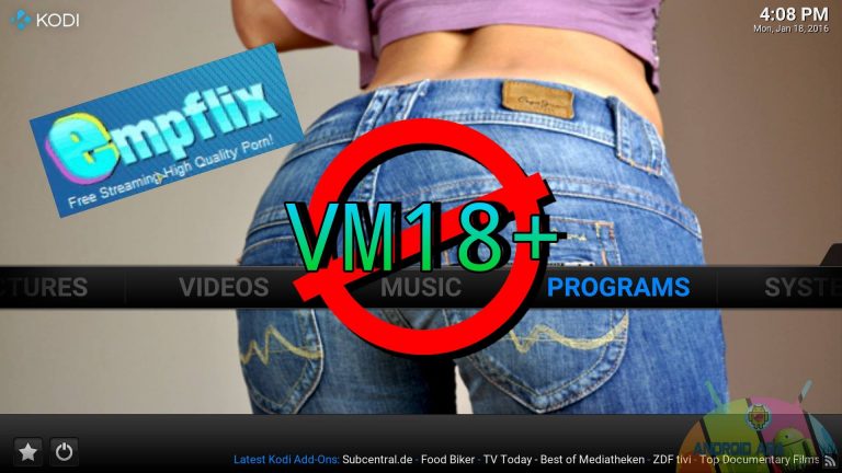 Come installare Empflix su Kodi