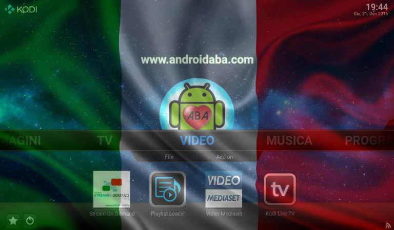 Tutta la TV italiana su Kodi con Filmphp