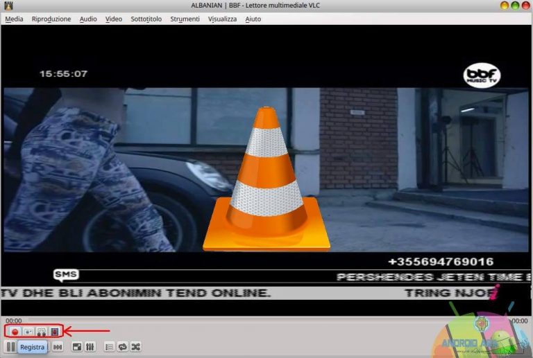 Come registrare con VLC