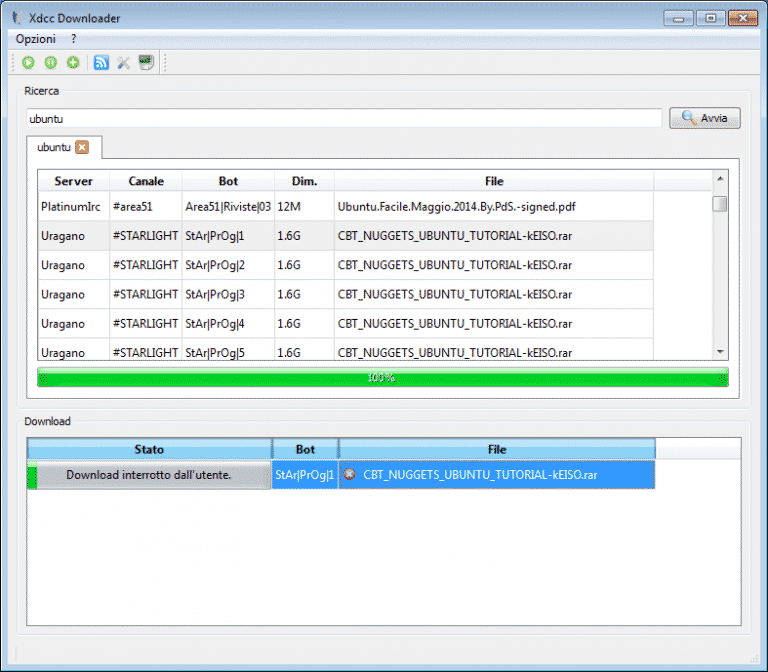 Xdcc Downloader: scarica facilmente i file di IRC