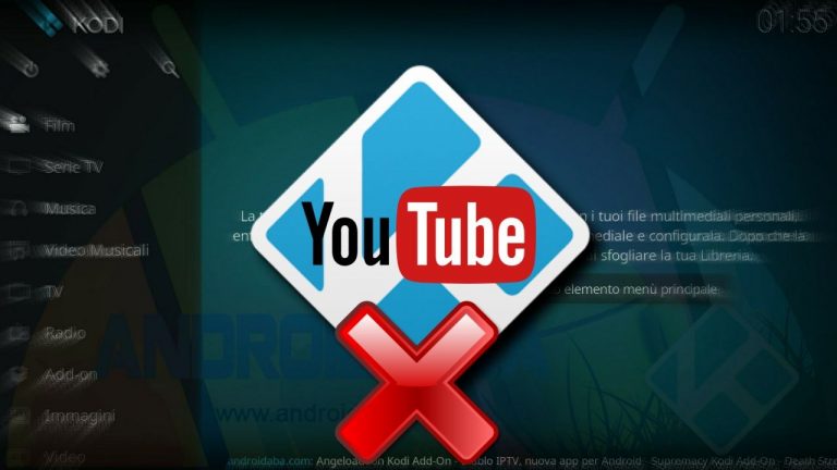 Youtube su KODI non funziona? Ecco la soluzione!