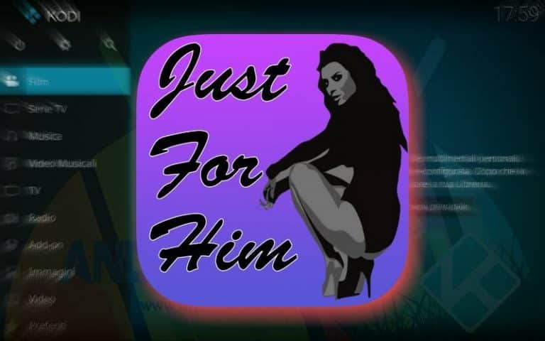 Just For Him Kodi Add-On (VM18+)