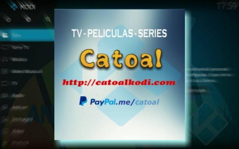 Catoal Kodi Add-On