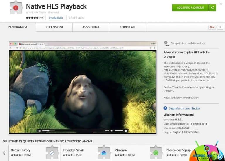 Native HLS Playback: come avviare lo streaming da Chrome senza utilizzare lettori esterni