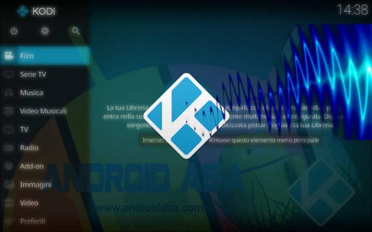 KODI 17 Sounds GUI: come disabilitare i Suoni del nuovo Tema