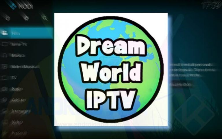 Dream World IPTV Kodi Add-On