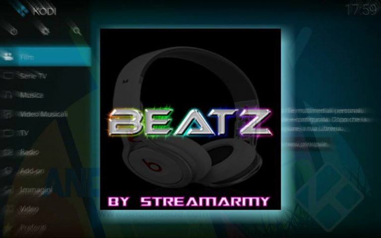 Beatz Kodi Add-On