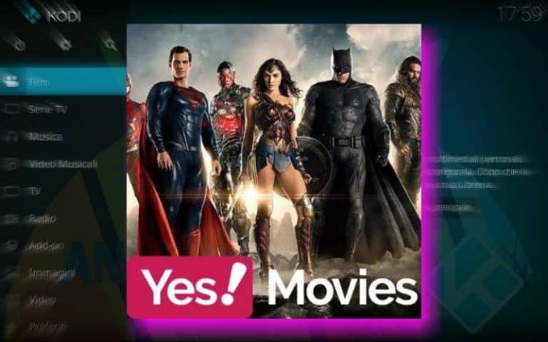 Yes Movies Kodi Add-On