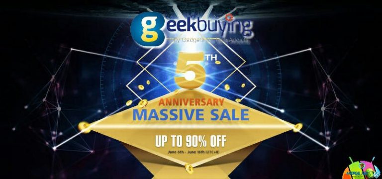 5° ANNIVERSARIO GEEKBUYING: PREZZI PAZZI FINO AL 17 GIUGNO