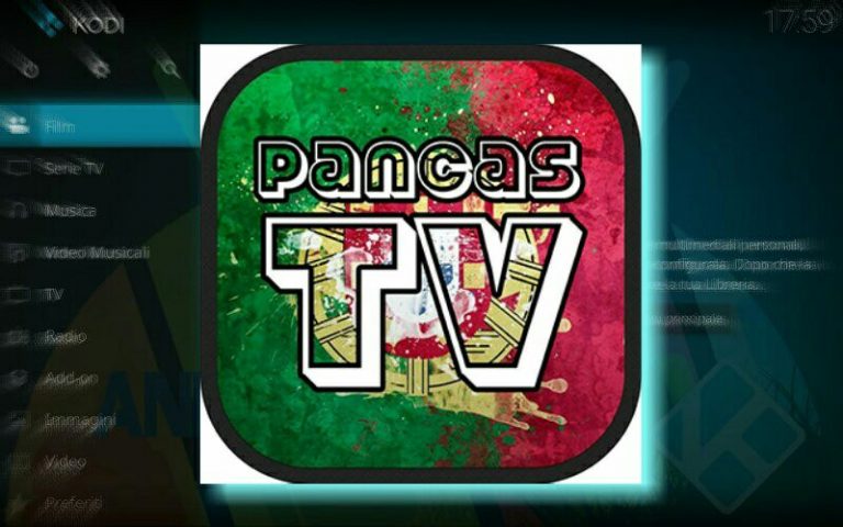 PancasTV Kodi Add-On (Nuova Repo)