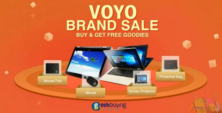 VOYO BRAND SALE: SCOPRI LA FANTASTICHE OFFERTE VOYO SU GEEKBUYING