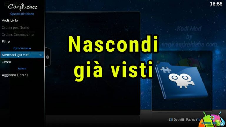 KODI: come abilitare la funzione “Nascondi già visti”