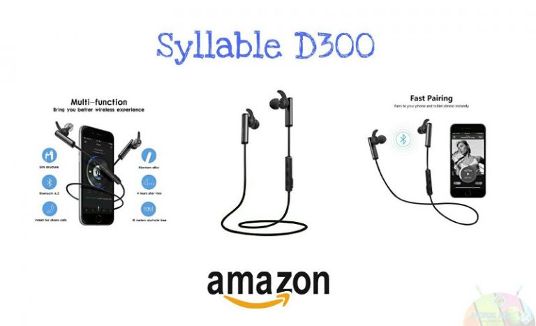 Auricolari Bluetooth Syllable D300: semplici, funzionali ed economici