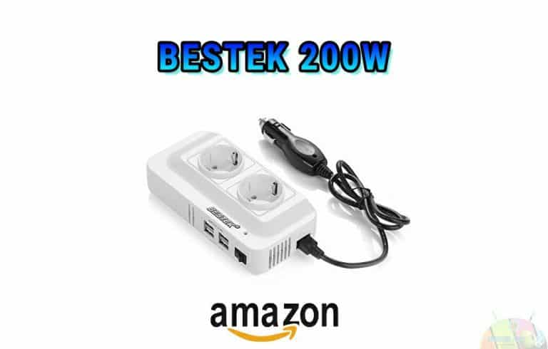 BESTEK 200W Inverter da Auto 12V – 230V con 4 Porte USB (RECENSIONE)