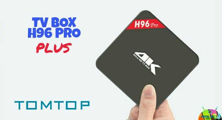 TV Box H96 Pro+ in offerta su TomTop