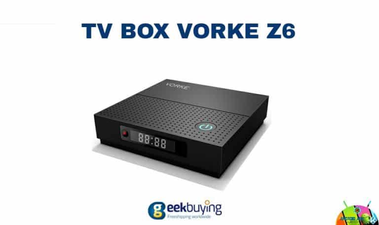 TV Box Vorke Z6 in prevendita su GeekBuying