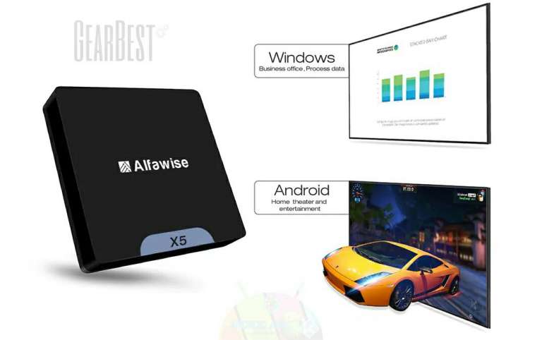 Alfawise X5: Mini PC con Android e Windows ad un prezzo incredibile