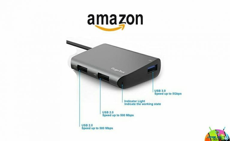 Adattatore USB C per MacBook Pro, Android, PC e non solo [Amazon]