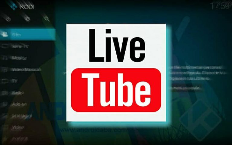 Live Tube Kodi Add-On