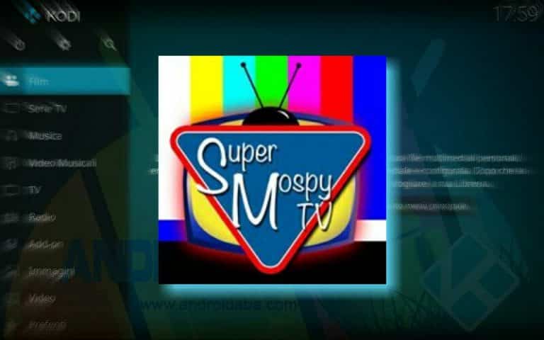 Super Mospy TV Kodi Add-On