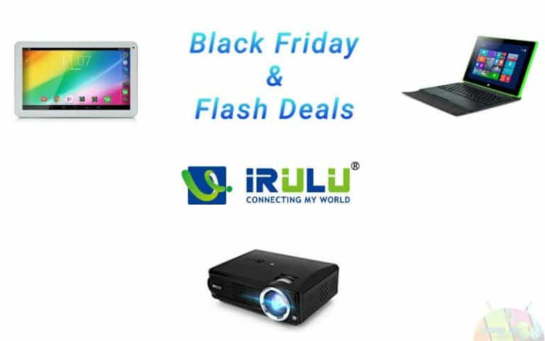 Black Friday & Flash Deals: tutte le offerte di iRulu