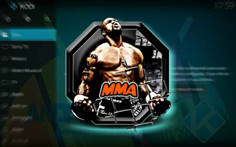 SubZero MMA Kodi Add-On