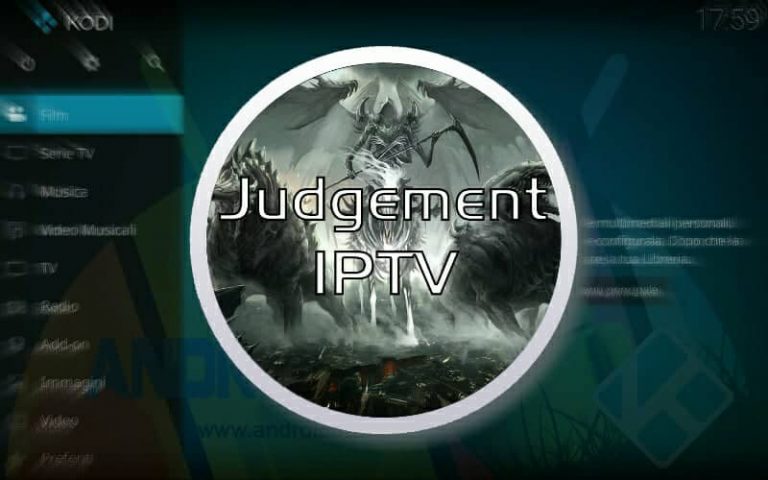 Judgement IPTV Kodi Add-On