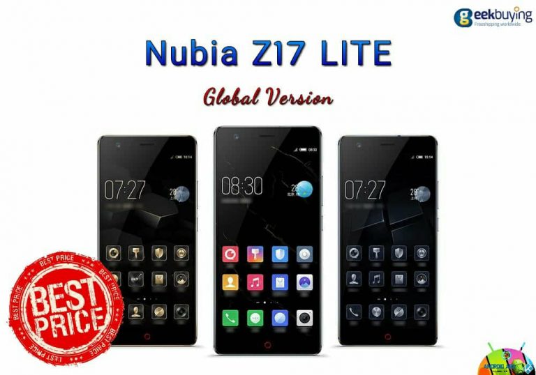 Nubia Z17 Lite Global Version in Offerta Speciale su GeekBuying