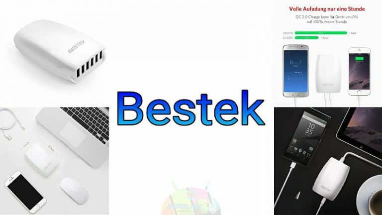 BESTEK BTQC020-WH-SEU: adattore da viaggio con 6 porte usb in offerta su Amazon