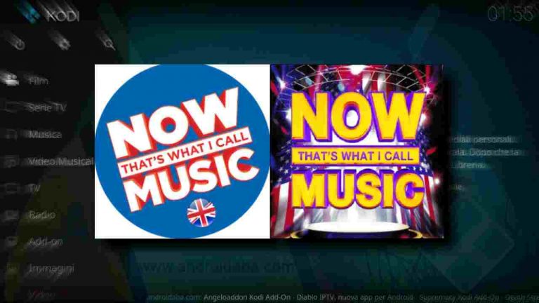 Now Music & Now Music USA KODI Add-Ons