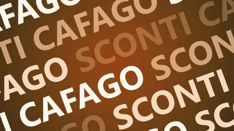 CAFAGO: le nuove imperdibili offerte di Gennaio