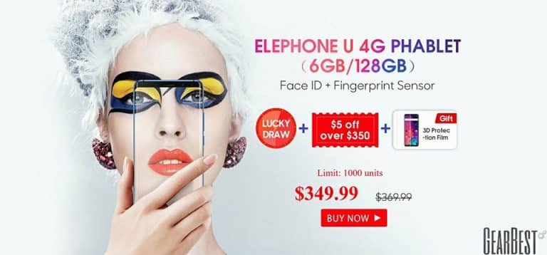 Elephone U ed Elephone U Pro 4G Phablet in offerta su GearBest