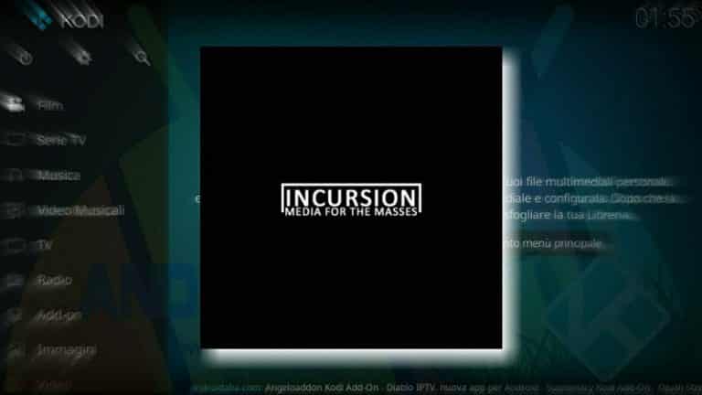 Incursion Kodi Add-on