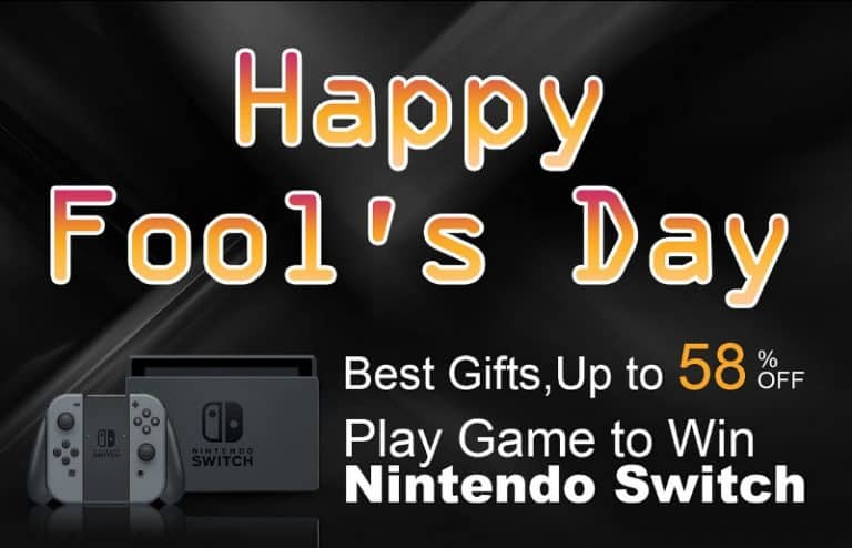 Happy Fool’s Day: scopri le fantastiche offerte dodocool e vinci un Nintendo Switch