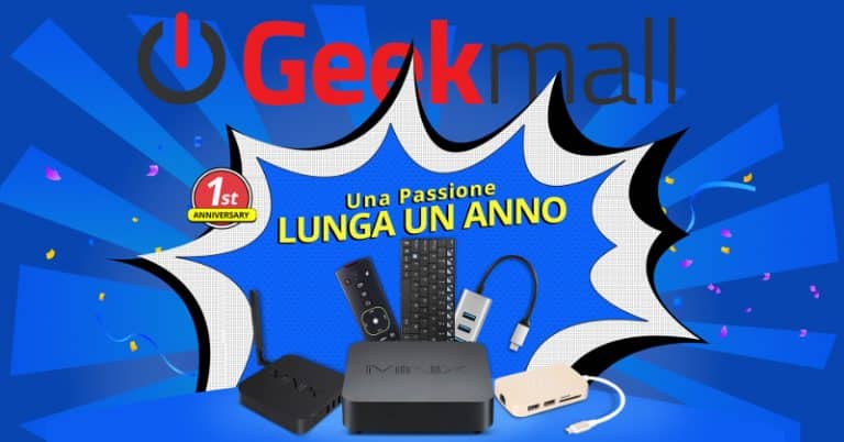 Un anno con GeekMall: scopri le Super Offerte del team italiano