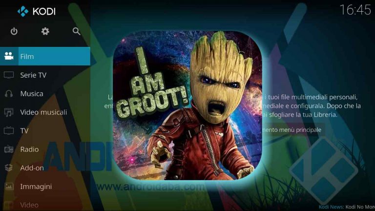 I am Groot Kodi Add-On