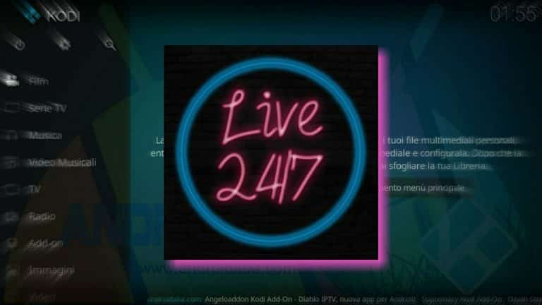 Live 24/7 Kodi Add-On