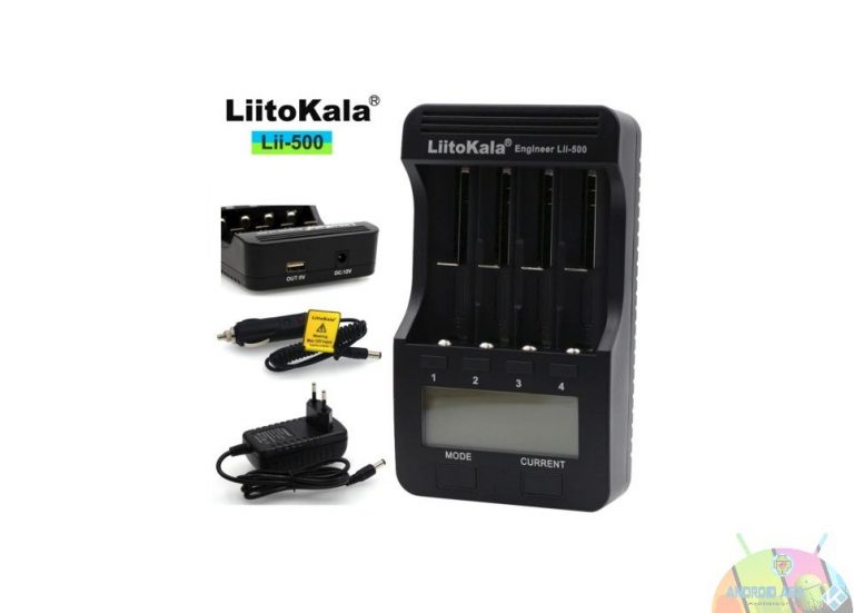 Caricabatterie LiitoKala Lii-500 Kit in offerta su TomTop