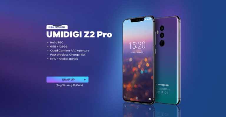 Umidigi Z2 Pro in prevendita su GearBest