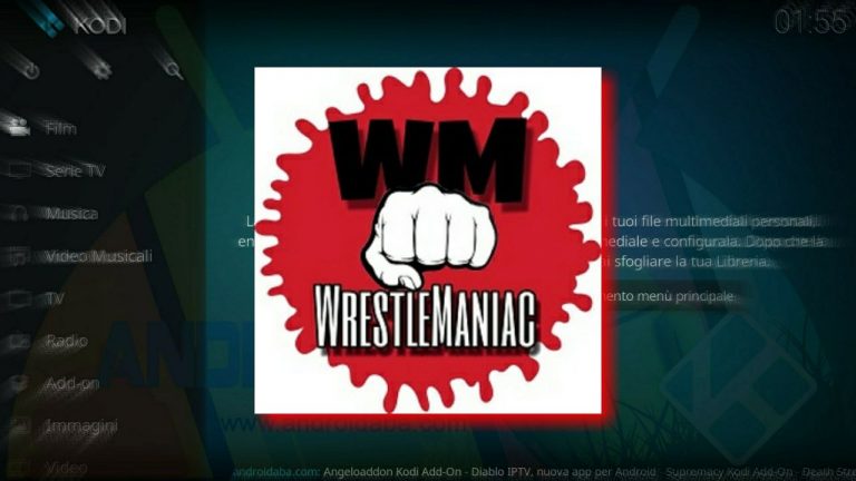 WrestleManiac KODI Add-On (Nuova Repo)