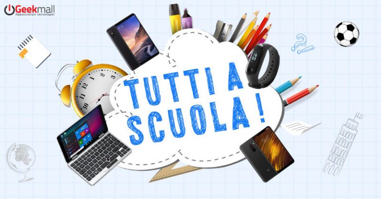 Tutti a scuola con GeekMall: offerte pazzesche fino al 30 settembre