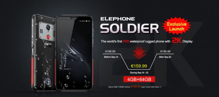 Il nuovissimo ELEPHONE Soldier in offerta lancio su Coolicool