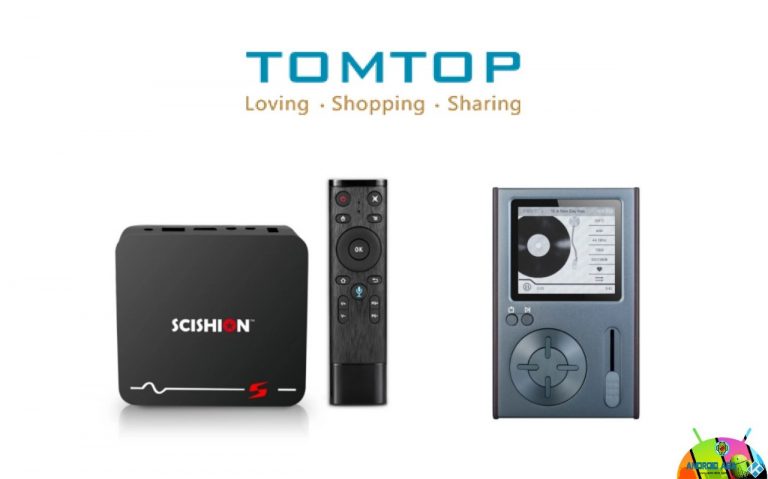 TV Box Scishion S e Lettore Musicale Colorfly C10 in offerta su TomTop