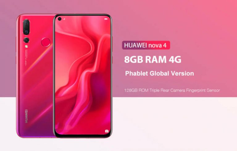 HUAWEI nova 4 Global Version in offerta su Gearbest