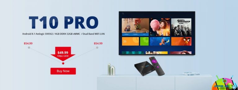 T10 PRO: i migliori TV Box in offerta su GeekBuying