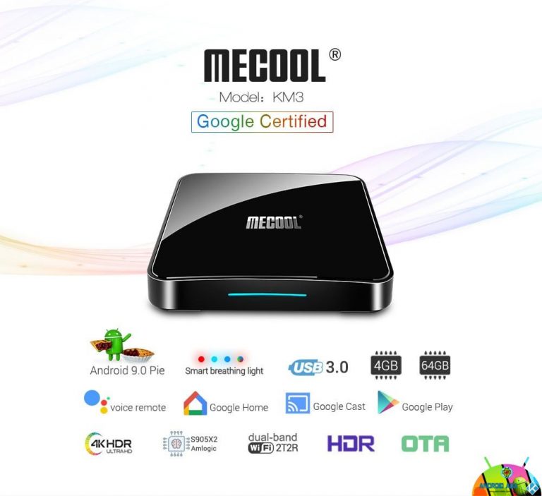 L’eccezionale TV Box MECOOL KM3 in offerta su GeekBuying