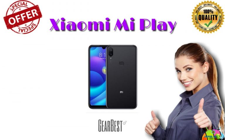 Smartphone Xiaomi Mi Play 4G Global Version in offerta lampo su Gearbest