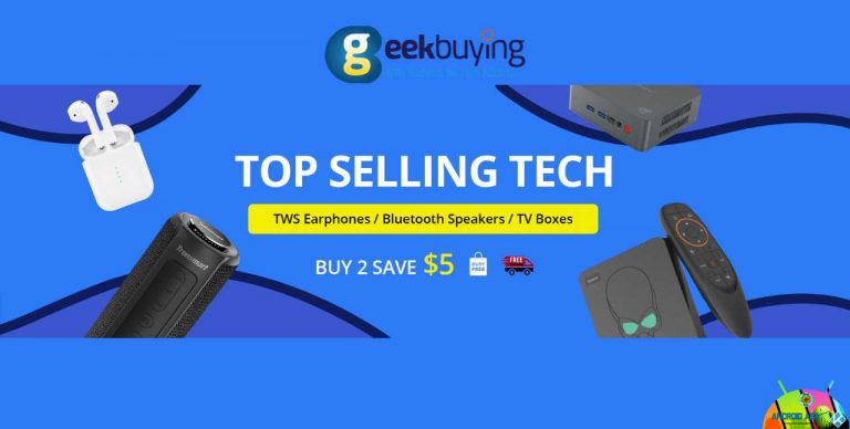 Top Selling Tech: la nuova promozione firmata GeekBuying