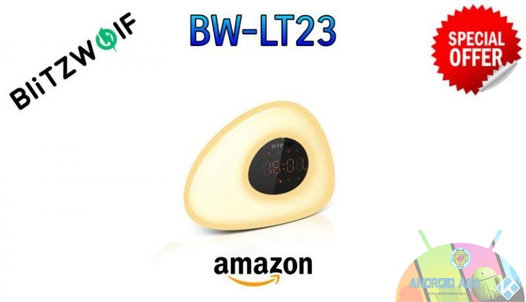 BlitzWolf BW-LT23, la sveglia-lampada intelligente